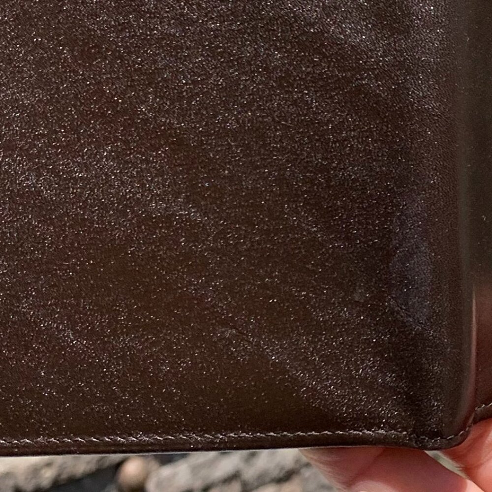 Vtg Biagi Leather Billfold Wallet - Picture 13 of 13